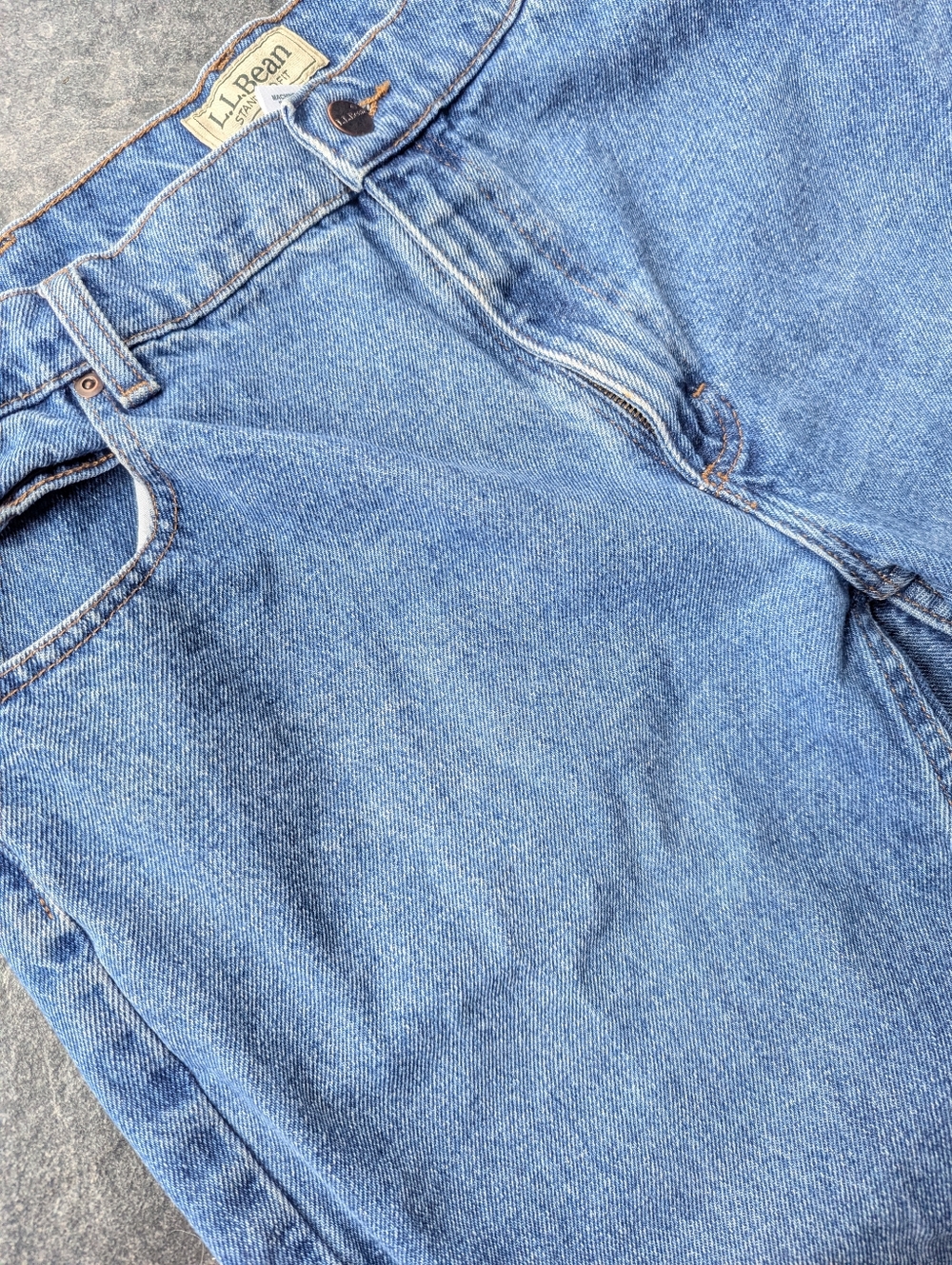Vintage L.L. Bean Standard Fit Mens Jeans 38x29